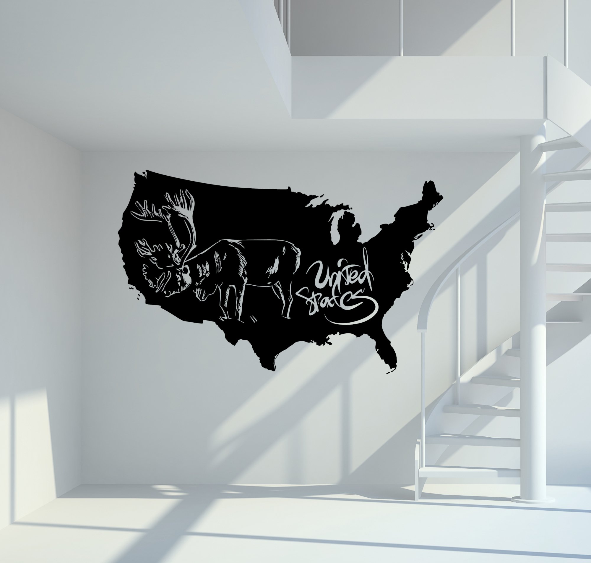14005 United States Wandtattoo